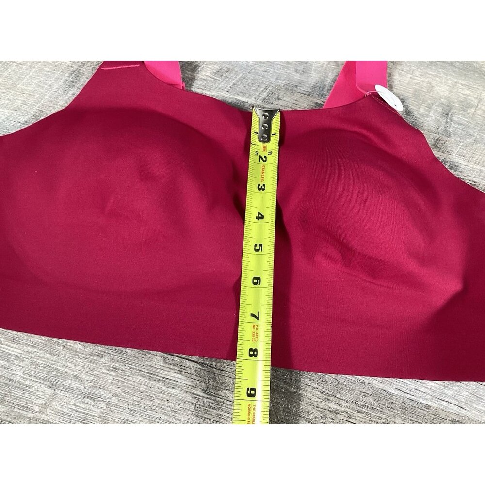 Duluth Trading Womens High Impact Sports Bra Size 12 Pink Adjustable NWT - Picture 6 of 8